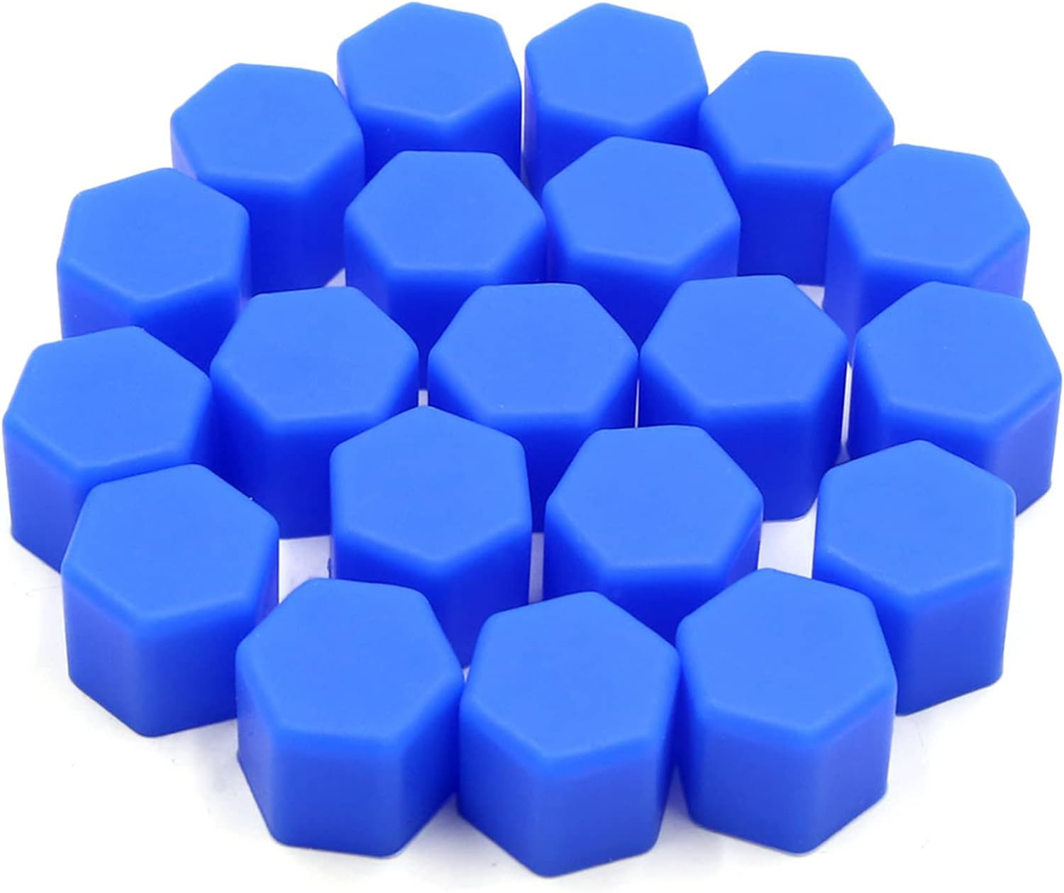 Uxcell 20Pcs 15Mm Rubber Car Wheel Tire Tyre Nut Screw Lug Dust Cover Caps Hub Protector Black Universal Replacement