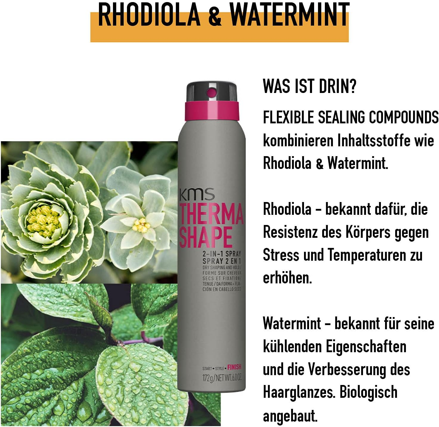 FINISH by KMS Thermashape 2-In-1 Spray 200Ml image number 3