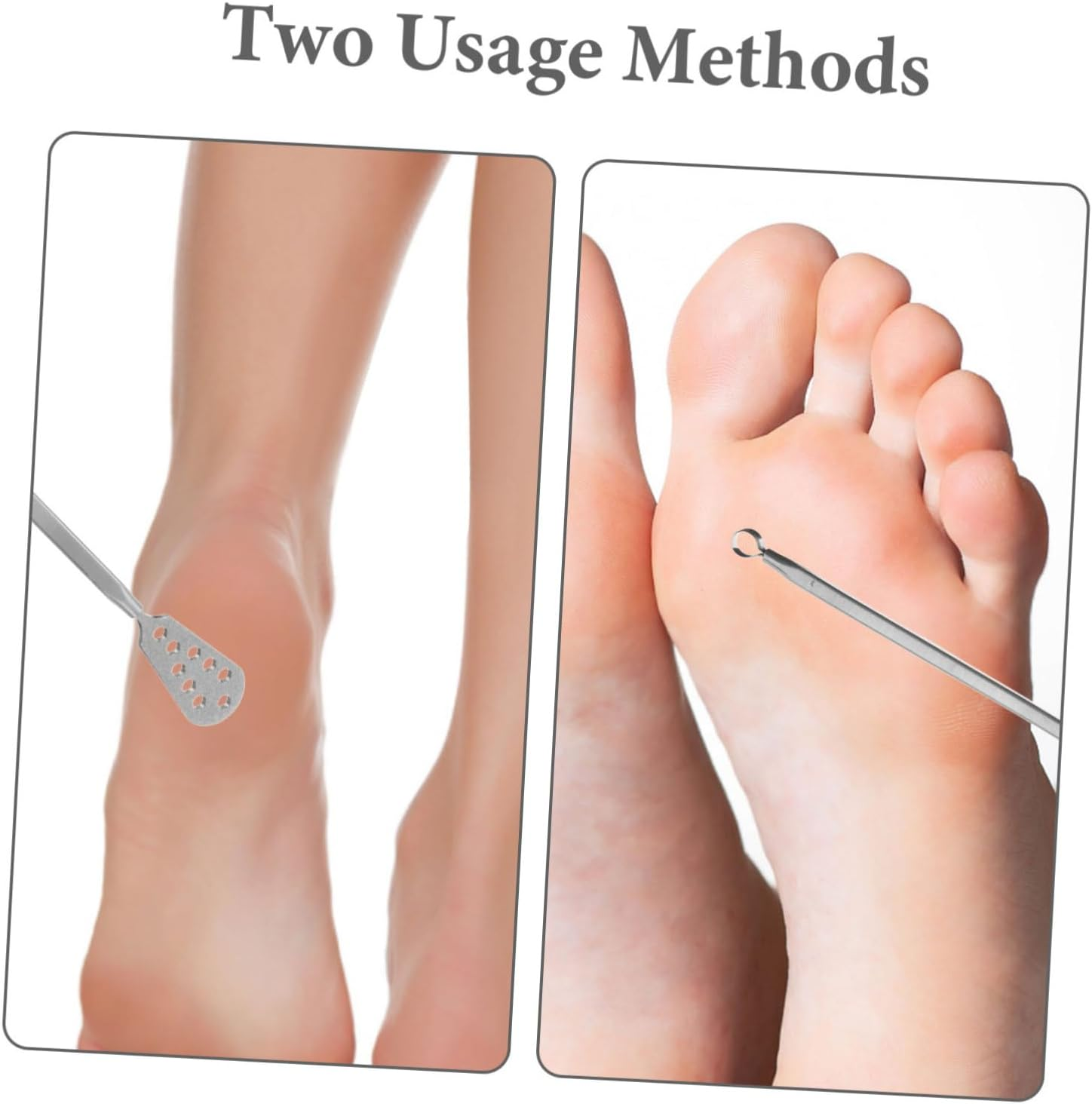 Healeved Manual Foot Rubbing Tool Heel Foot File Callus Remover Dead Skin Exfoliator image number 1