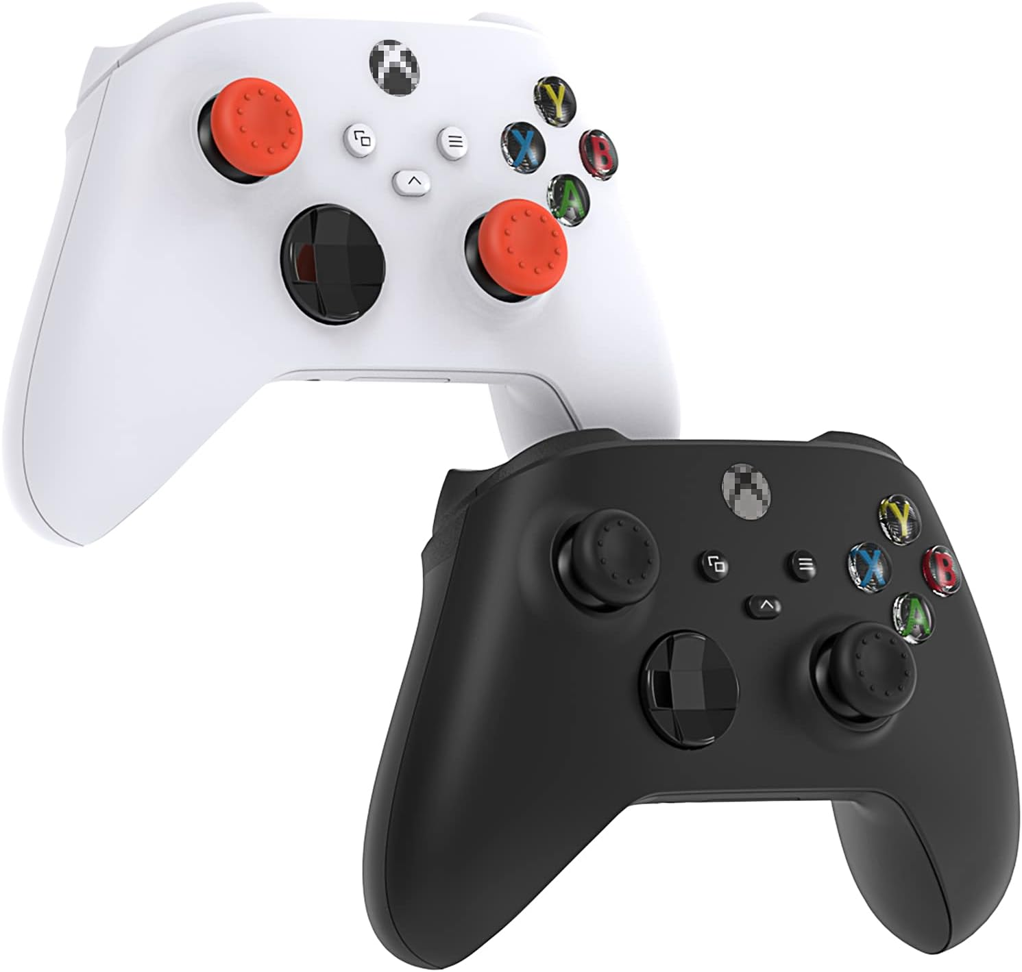 Dust Cover for Xbox Series X, Dust Filter Cover Mesh Cooler Filter Dust-Proof Cover for Xbox Series X Console Accessories with 4 Thump Grip Caps- 2 Pack image number 3