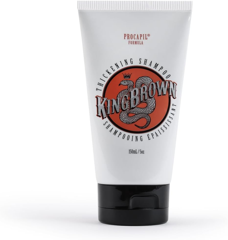 King Brown Thickening Shampoo - Cleanses Scalp, Helps Block DHT Absorbtion, Improves Microcirculation,150Ml