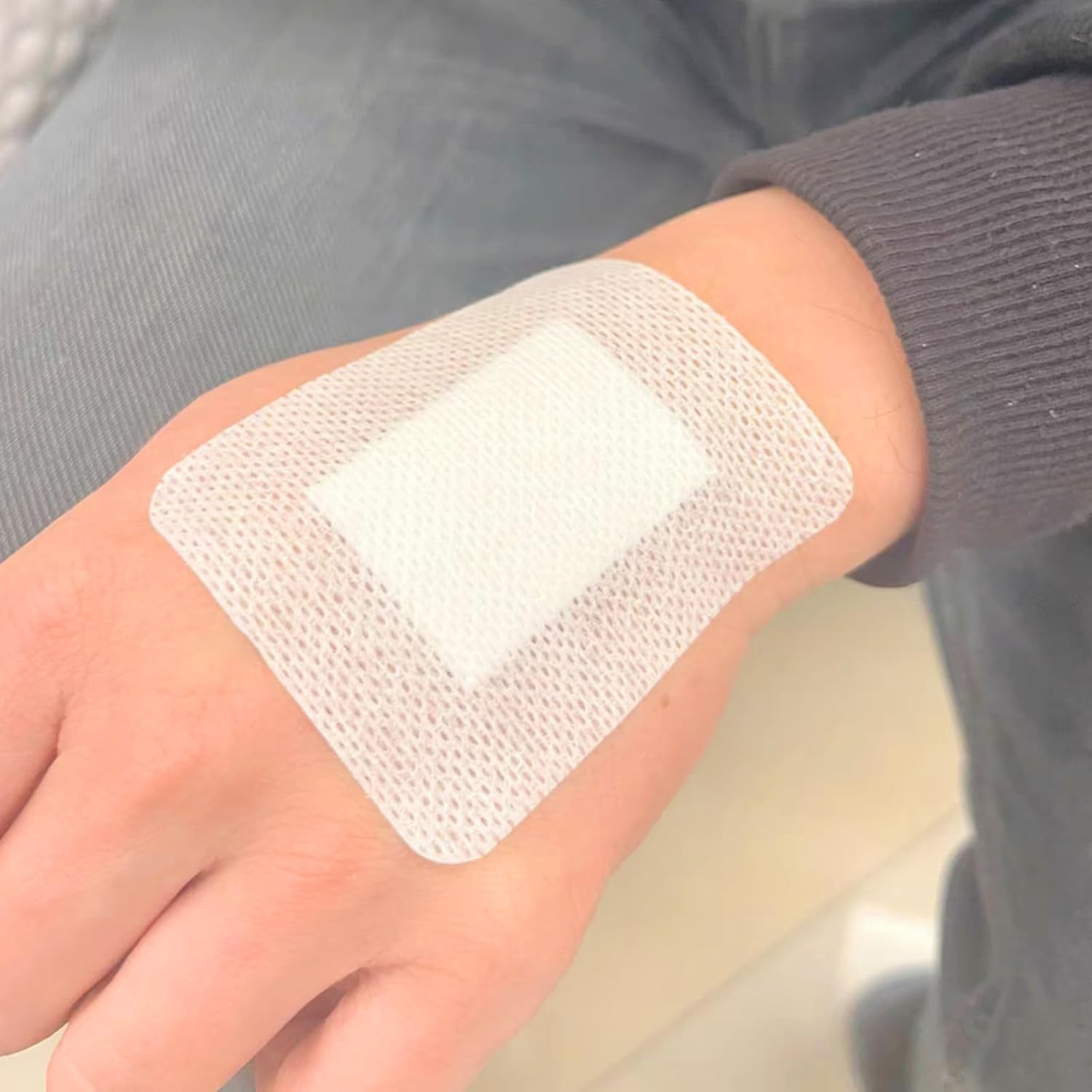 Adhesive Wound Dressings Pads Medium,Absorbent Breathable Dressings Patches Bandage,Individually Wrapped for Wounds First Aid(10X15Cm, 10PCS) - 10X25Cm-10Pcs image number 4