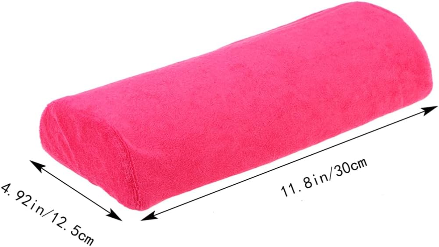 PACKOVE Portable Nail Art Wrist Cushion Pad Light Purple Hand Pillow for Manicure Comfortable Nail Rest for Salon Home Use Easy to Clean for Technicians Beginners image number 2