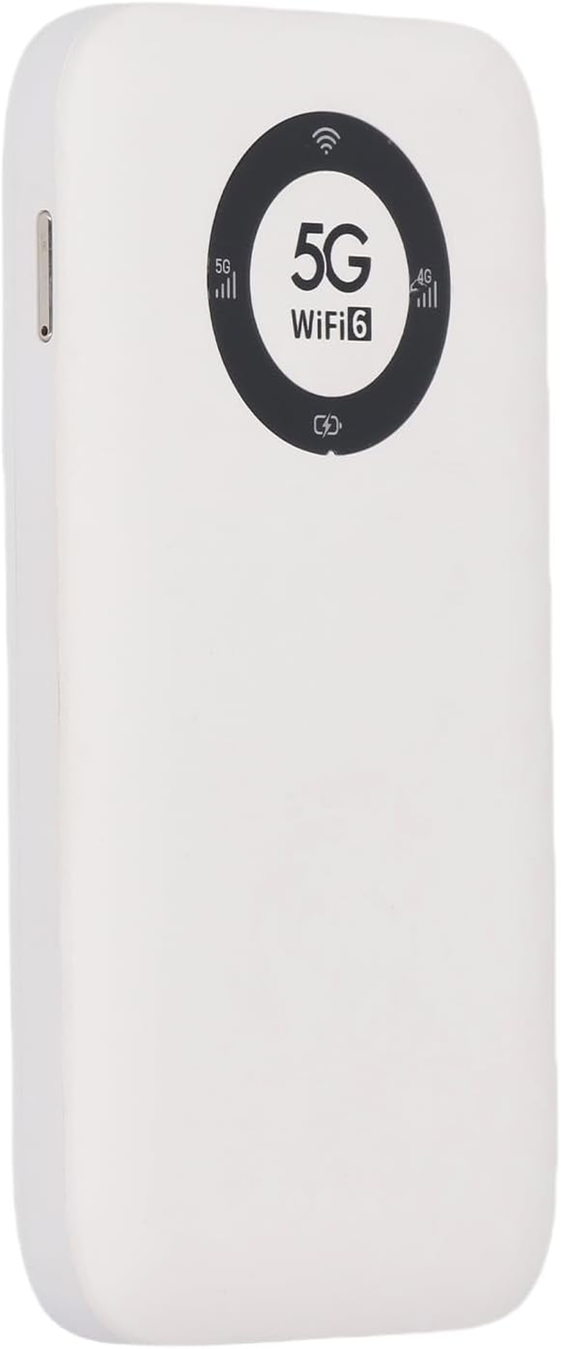 Wifi Mobile Hotspot, 16 Users 2.4Ghz 5.8Ghz Dual Bands 5G Mobile Wireless Router with 7100Mah Battery for Travel (Black)