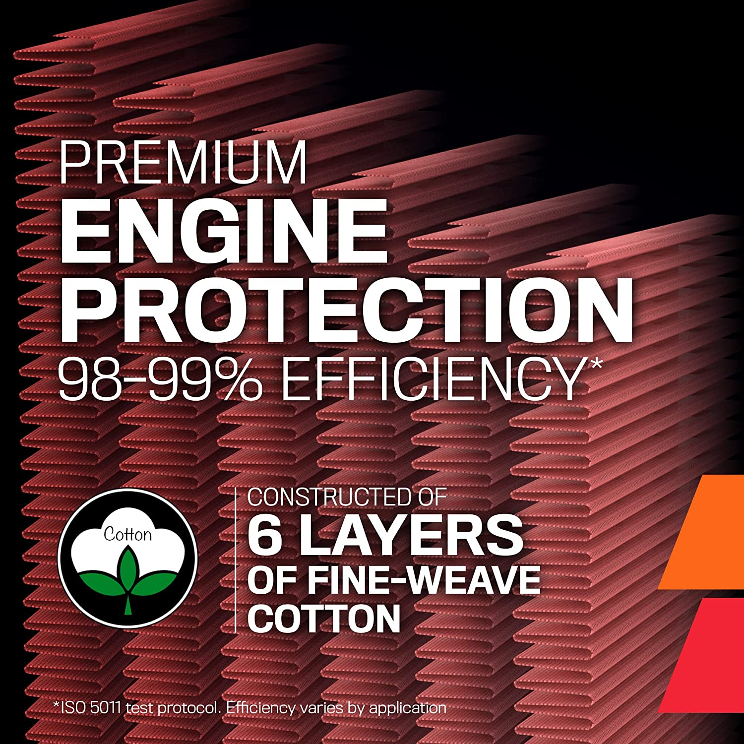 K&N E-0645 round Replacement Air Filter for 2021 Holden Colorado 2.8L L4 Diesel image number 1