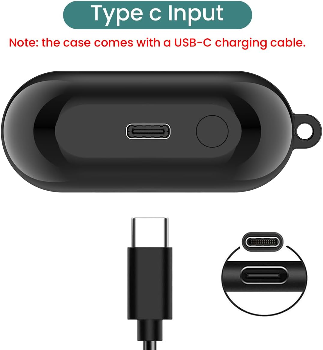 Samsung Galaxy Buds 3 Pro (SM-R630) Charging Case, USB C Cable Replacement Charger Case for Galaxy Buds 3 Pro Headphones (Not for Buds 3 SM-R530) image number 6