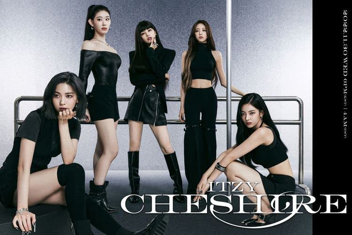 ITZY CHESHIRE 6Th Mini Album C Version Cd+1P Poster+64P Photobook+1P Lyric Paper+2P Photocard+1P 4 Cut Film+1P Neon Photocard+Pob+Tracking Sealed image number 3