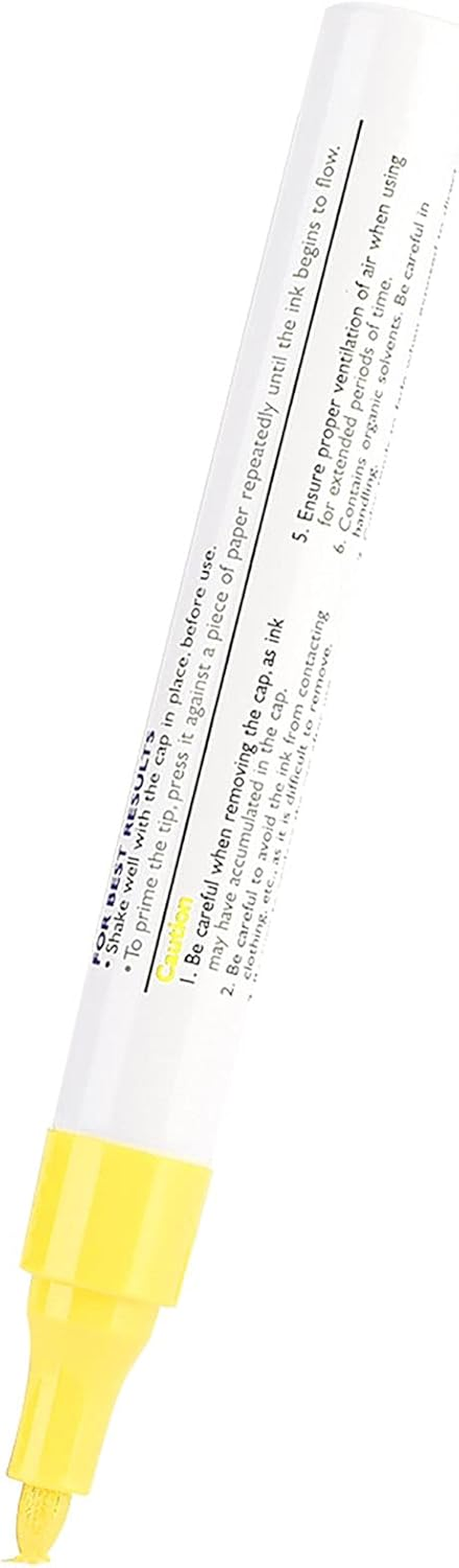 Tire Pens, Car Tire Paint Pen, Car Paint Pen, Paint Pen for Car Tires, 1 Pcs Waterproof Professional Car Pencil Tire Paint Pen Mark Pens(Yellow) image number 5