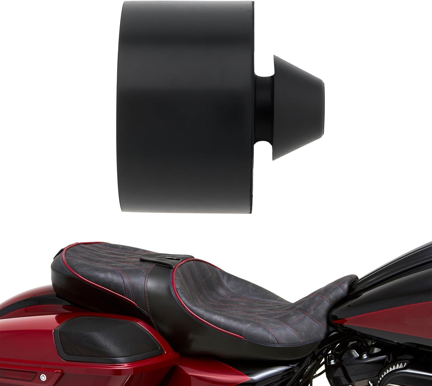 4Pcs 8Mm Motorcycle Seat Bump Stoper Rubber Buffer 25X15Mm Compatible with Honda image number 3