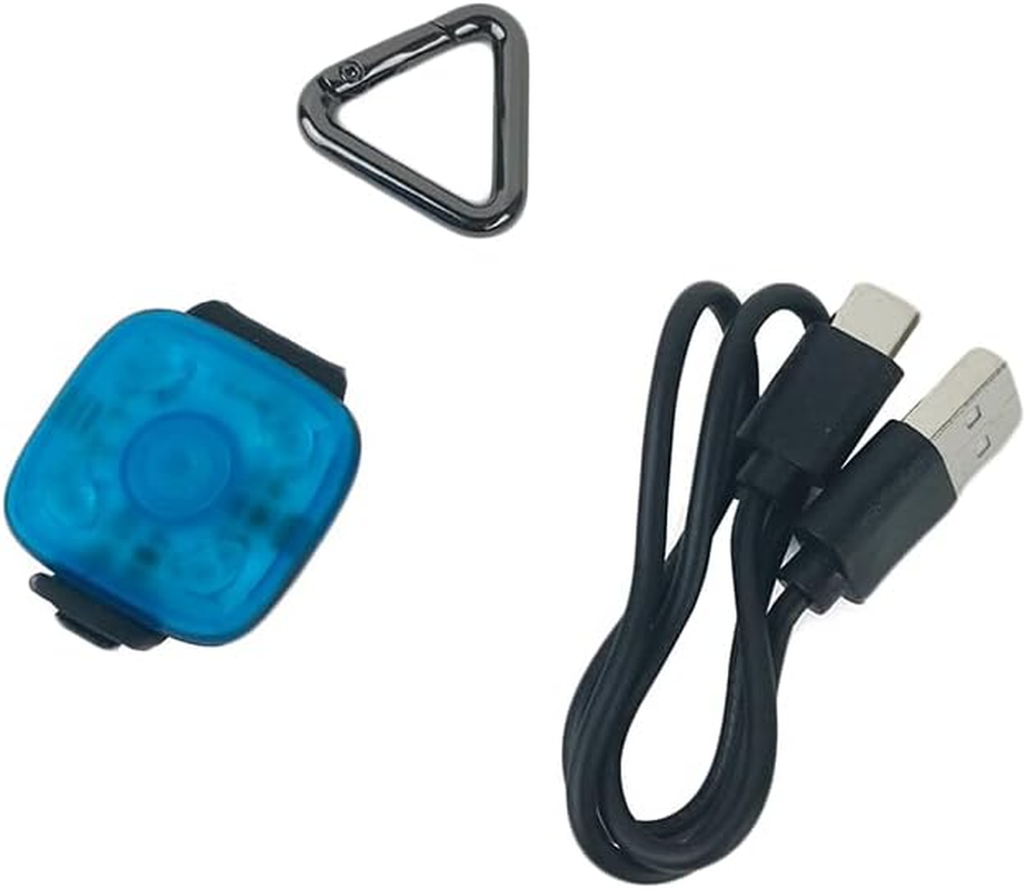 Huskimo Luminasafe LED Dog Light, Bells Beach Blue, 300M Visibility, USB-C Rechargeable, Water Resistant