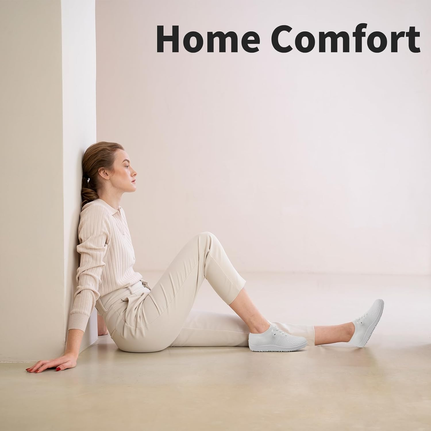 Barefoot Shoes Women Wide Toe Box Running Tennis Sneakers Minimalist Zero Drop Sole Non Slip Breathable Comfortable Workout Gym Shoes image number 7