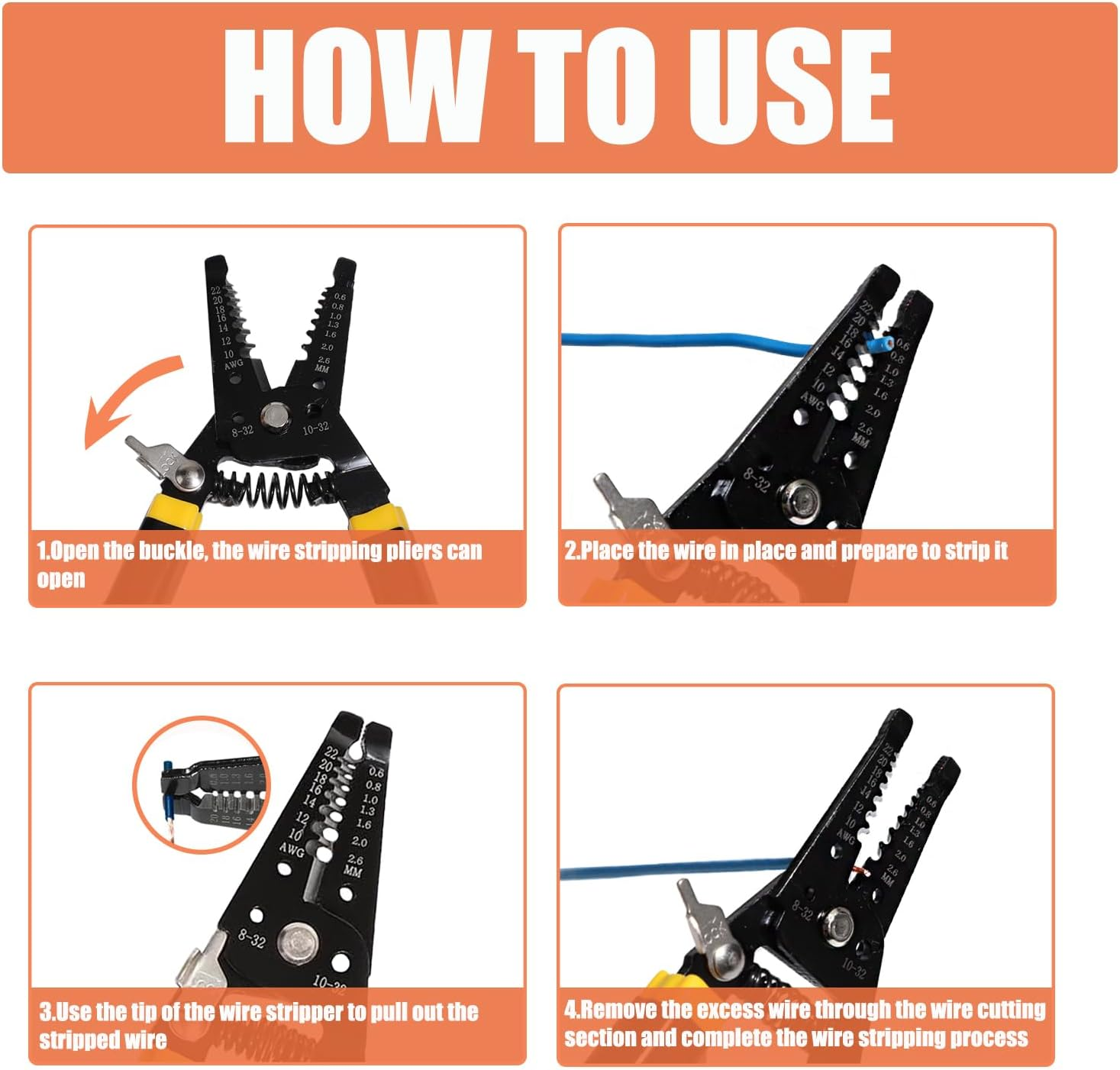 Lever Nuts Wire Connectors Assortment Kit 28-12 AWG Splitter Stripper Crimping Tool 2 3 5 Conductor Combination Compact Multi Electrical Quick Disconnect Wiring Splicing image number 1
