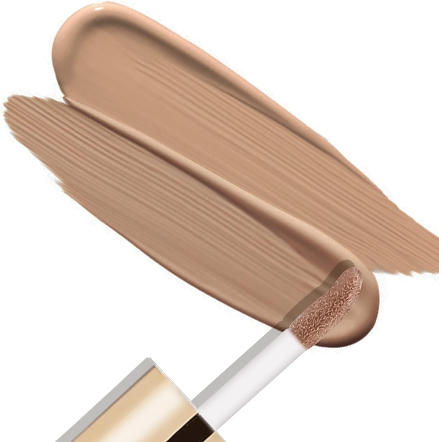 Boobeen Liquid Matte Eyeshadow, Long Lasting Waterproof Liquid Eyeshadow, Velvet Matte Cream Eyeshadow, Neutral Nude Eyeshadow Makeup - 05 image number 4