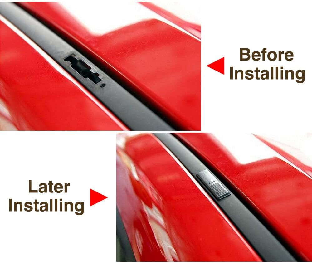 10X Replacement Roof Rail Rack Moulding Clip Cover for Mazda 6