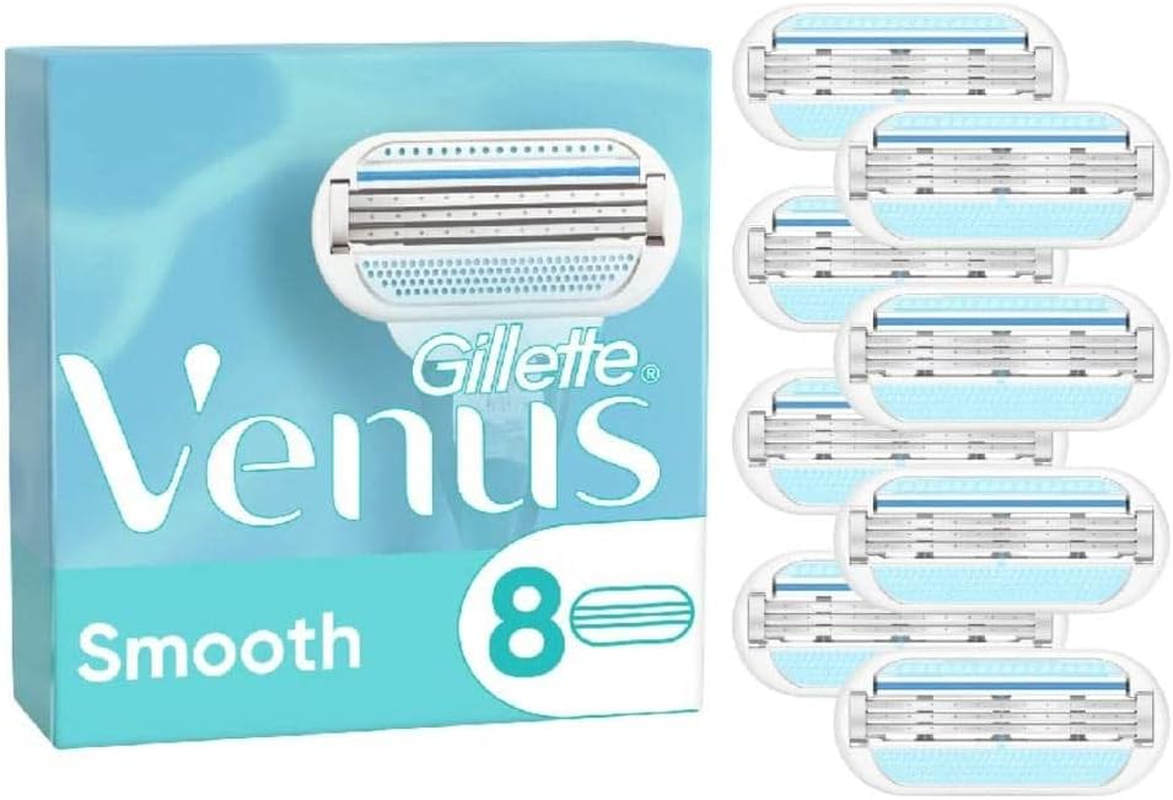 Gillette Venus Smooth Women'S Razor Blade Refills, 8 Count image number 2