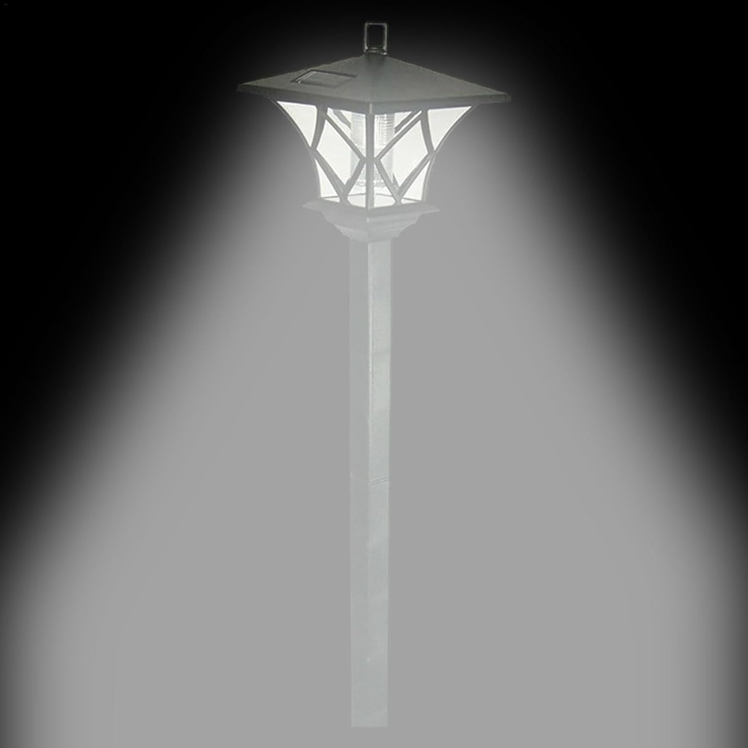 Decorative Solar Lamp | Weatherproof Solar Post Lights | Eco Friendly Solar Lamp Post Outdoor Garden, Versatile Garden Vintage Light 150X17X17Cm for Patio 1 Pack image number 5