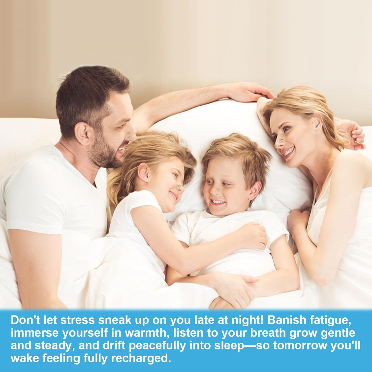 150 Pcs Refill Nose Strips - Magnetic Breathing Nasal Strips, anti Snoring Intake Breathing Nose Strips to Promote Oxygen Flow, Improve Sleep, and Assist Training for Men & Women (Without Nose Clips) - 75 Pair Magnetic Nasal Strips image number 5