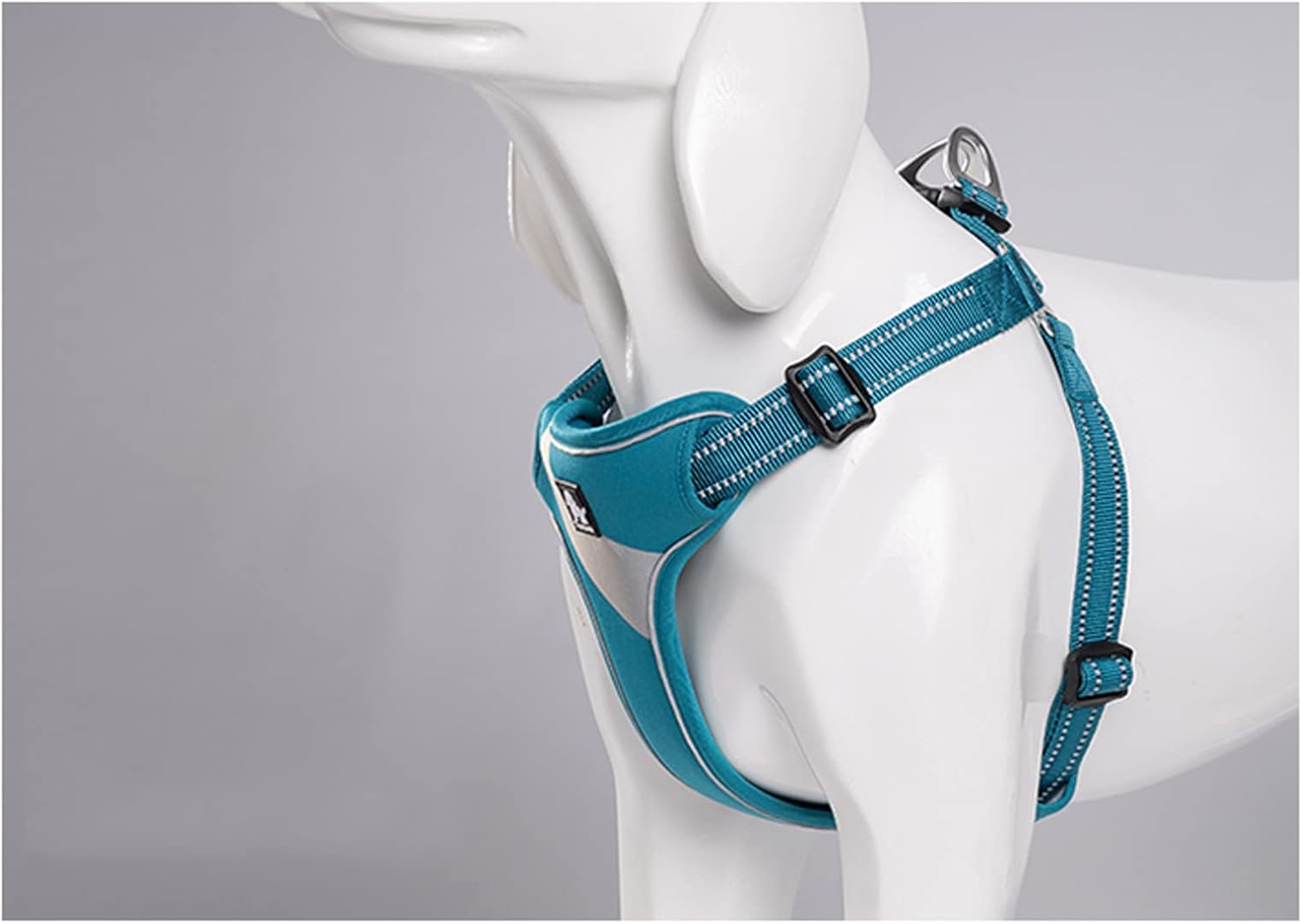 TRUE LOVE Dog Harness TLH5991 anti Pull Safety Vest Step-In Style Harness for More Comfort and Less Tug Reflective Pet Harness by Truelove Blue