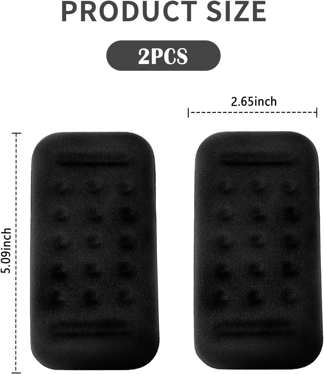 Automotive Armrest Cushion Relieves Elbow Fatigue, 2Pcs Car Armrest Pads Arm Rest Elbow Pads,Memory Foam Vehicle Center Console Elbow Cushion,Arm Rest Elbow Pads for Car image number 6