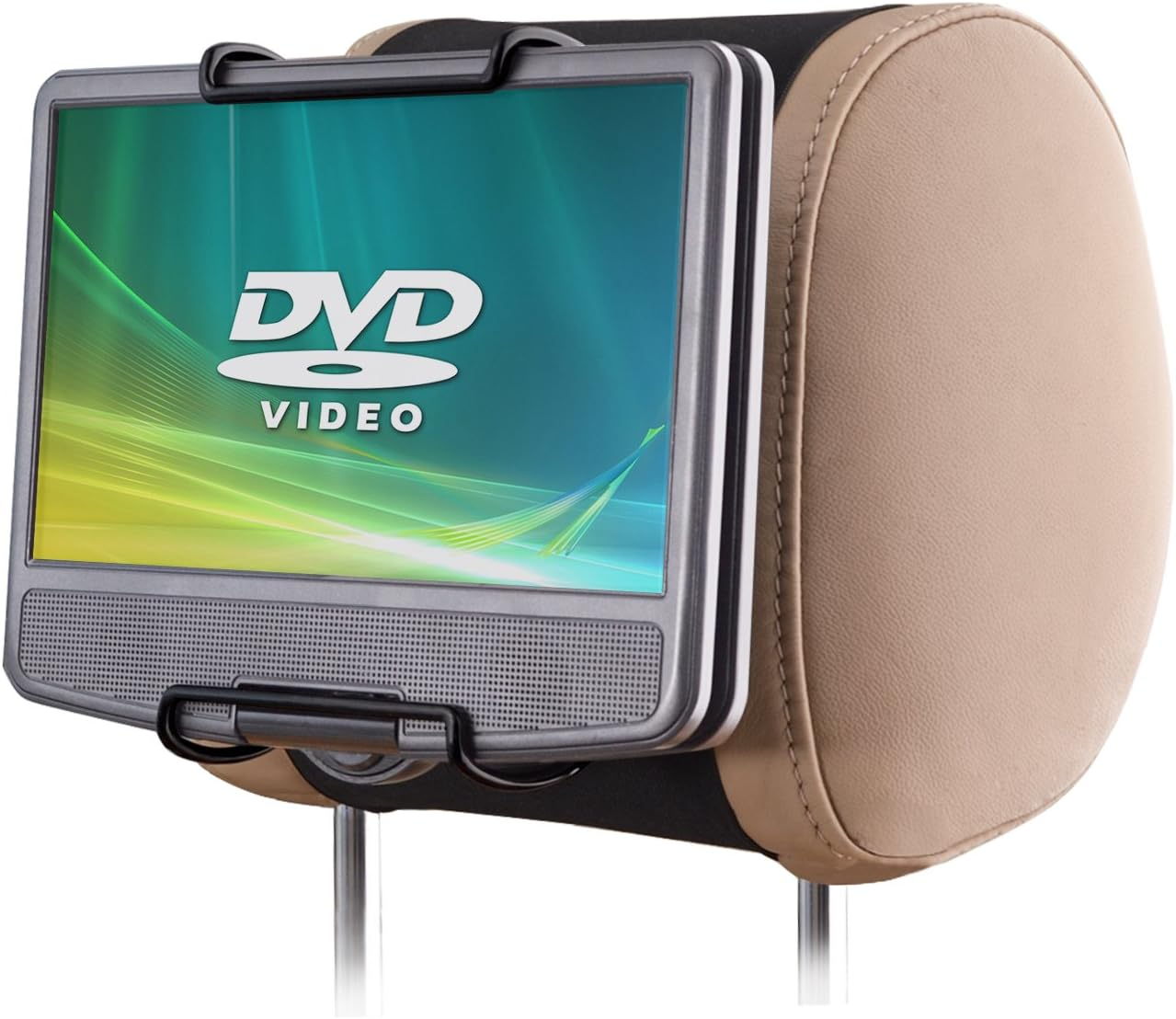 DVD Player Car Holder WANPOOL Car Headrest Mount Holder for Most 7 &ndash; 10 Inch Swivel Screen Style Portable DVD Players - 2 Pieces (DVD Player Is Not Included) image number 5