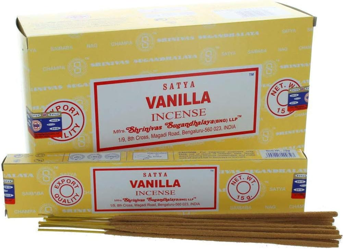 Satya Incense Stick Fragrances Agarbatti Sandal Wood Lavender Champ Musk Positive Vibes Namaste Nag Champa Reiki Rose 6 Packs (Dragon Blood)