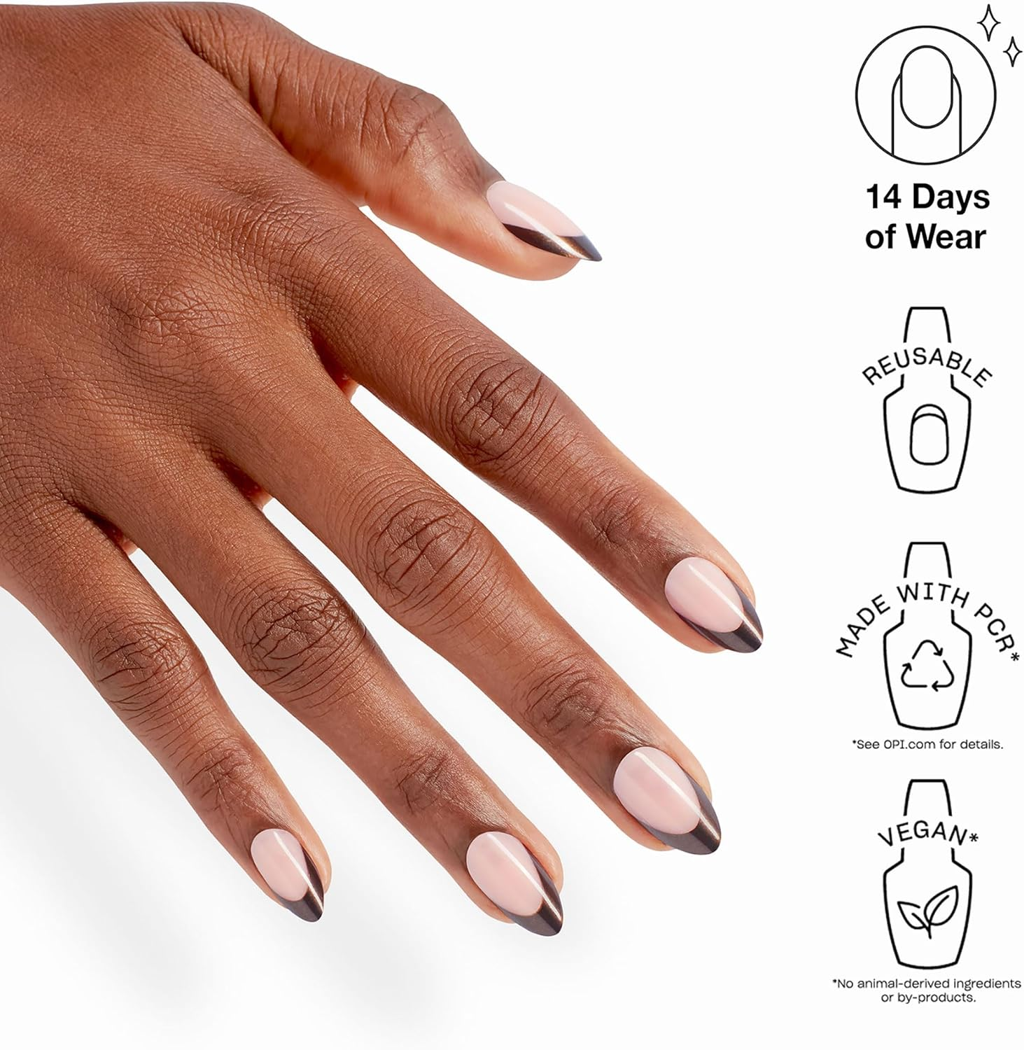 OPI Xpress/On French Mani-Tude - Blue image number 5