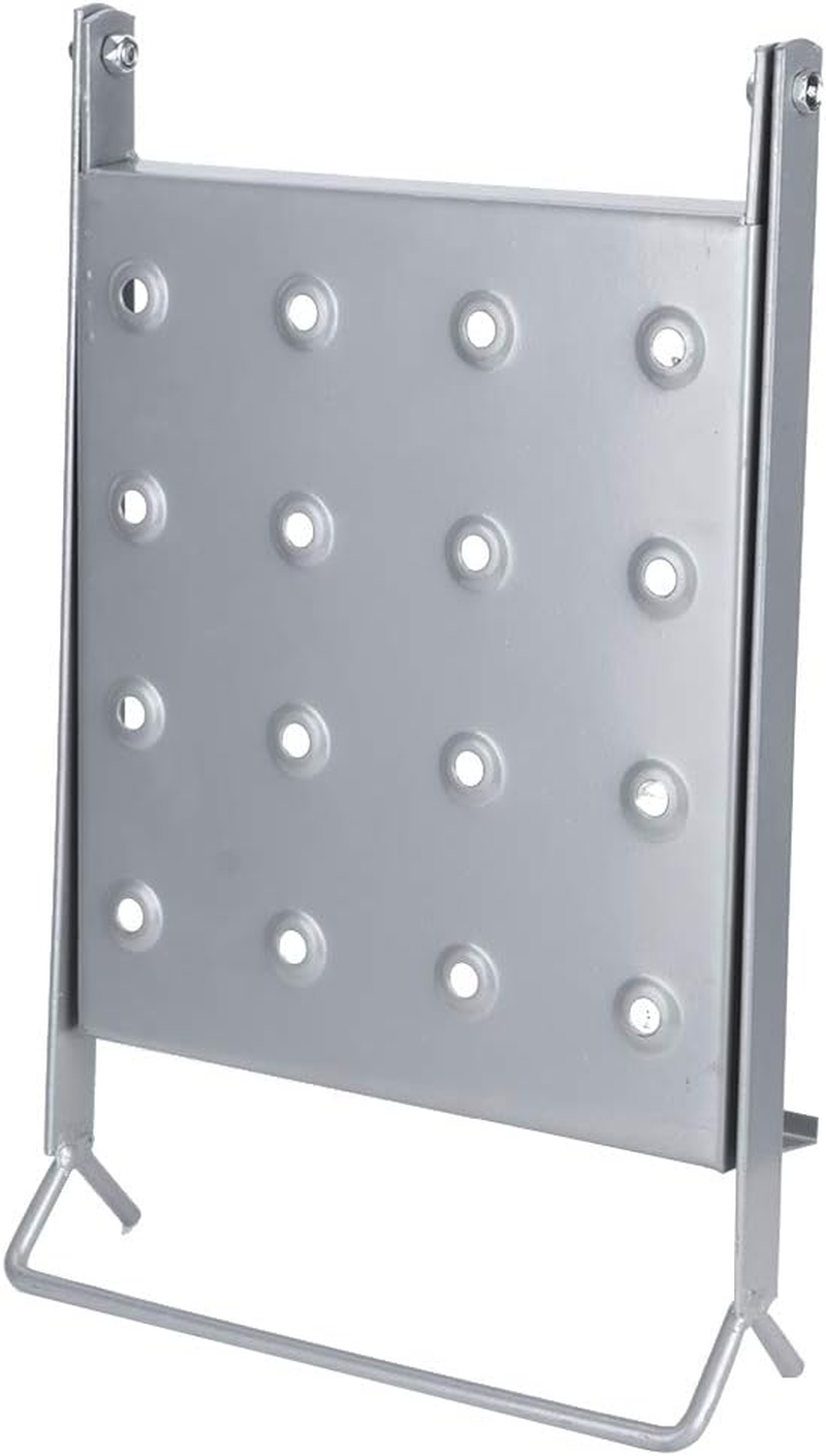 Fdit Heavy Duty Ladder, Work Platform Ladder Stand Accessory with Nonslip Texture and Galvanized round Steel for Small Stepladder 150Kg Load Capacity