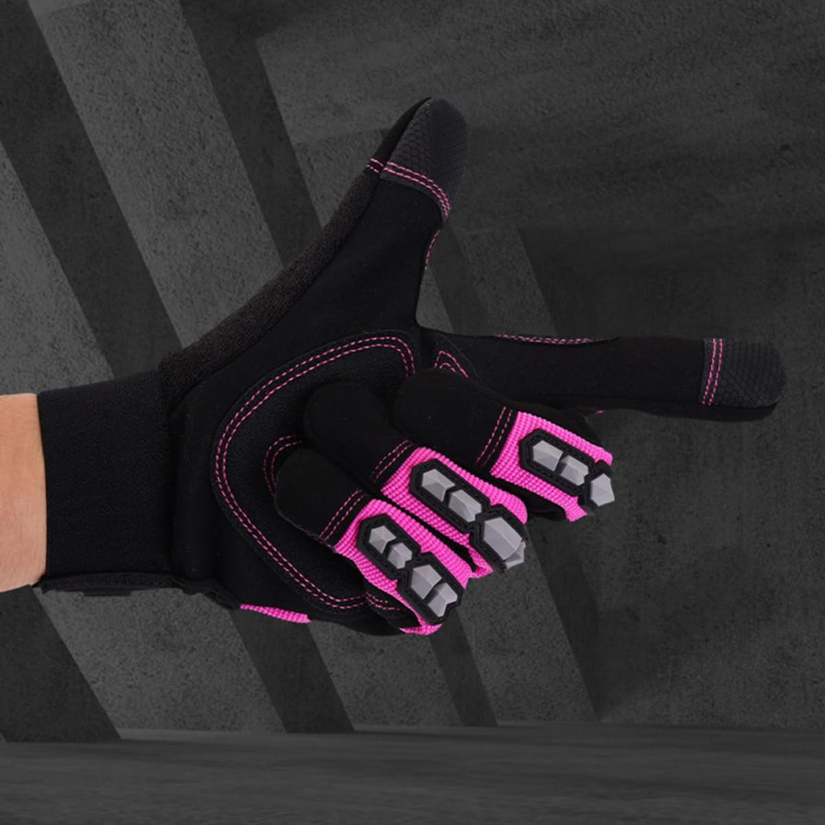 BESPORTBLE Puncture and Wear-Resistant Gloves for Gardening Outdoor Planting and Household Tasks Womens Work Gloves High Visibility and Material