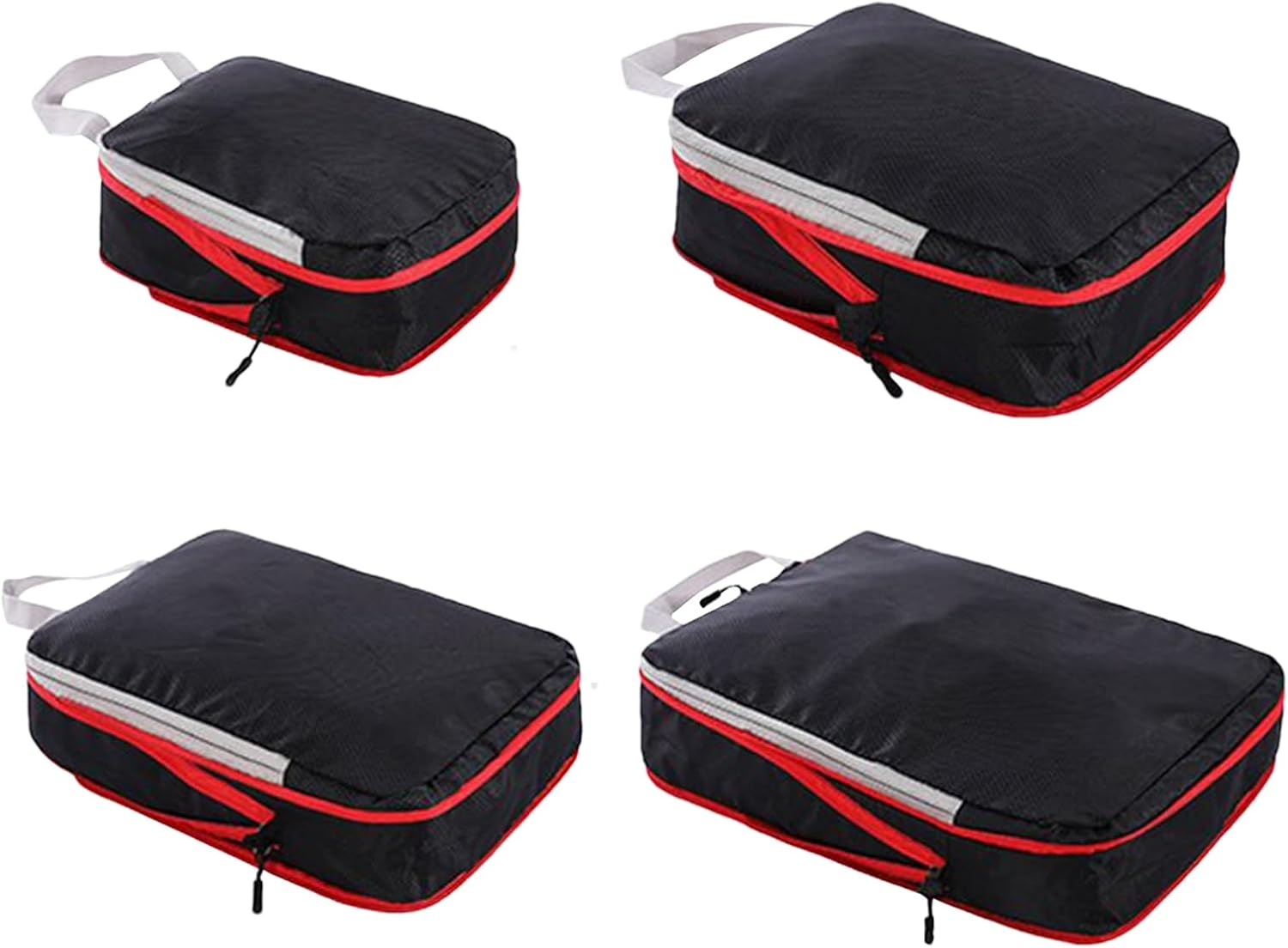Ancsttu Packing Cubes,Travel Compression Bags for Packing - Space Saving Luggage Organizer Bags for College Backpacking Business Trip Cruise Moving House Dorm Camping image number 3