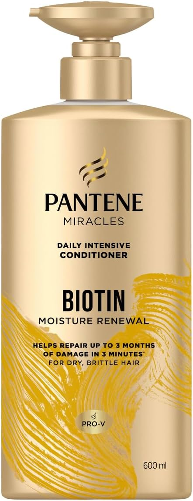 Pantene Miracles Moisture Renewal Biotin 600Ml Conditioner image number 5