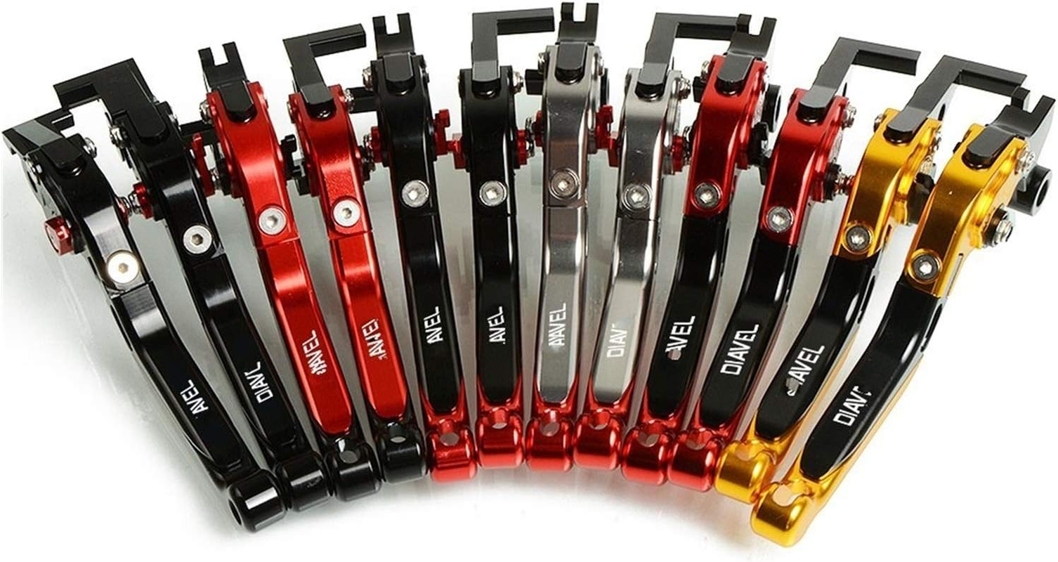 Motorbike Brake Clutch Lever Motorbike Brake Clutch Levers for Du&Cati Xdiavel for Diavels 2015-2012 Levers CNC Motorcycle Brake Clutch Levers (Color : 1) image number 4