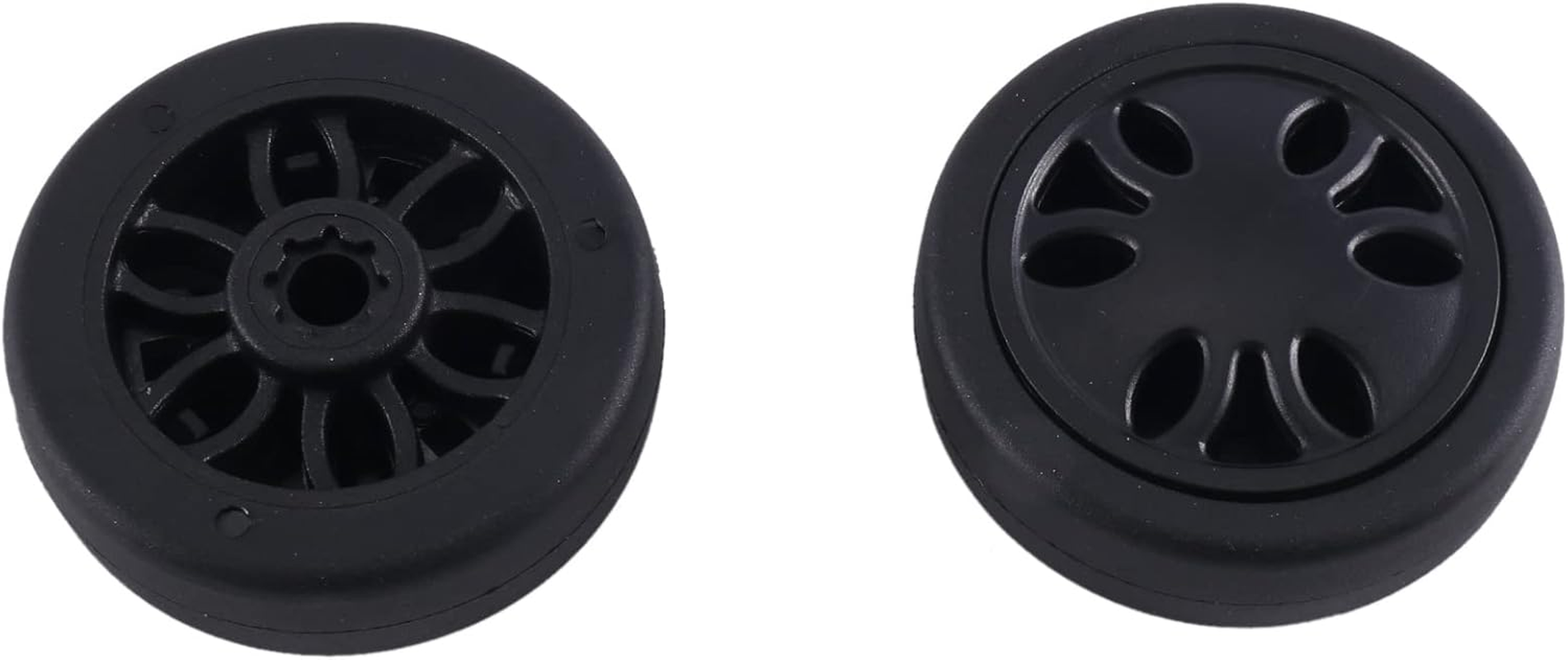 Justivana 50Mm X15Mm Luggage Wheels Replacement Wear PU Caster Suitcase Replacement Wheels Luggage Replacement Wheels image number 3