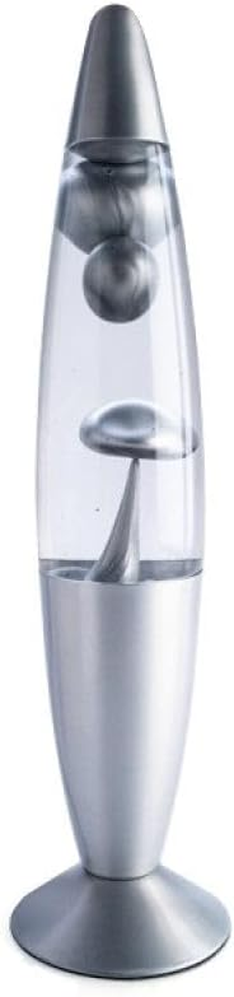 MDI Metallic Magma Motion Lamp, Silver image number 1