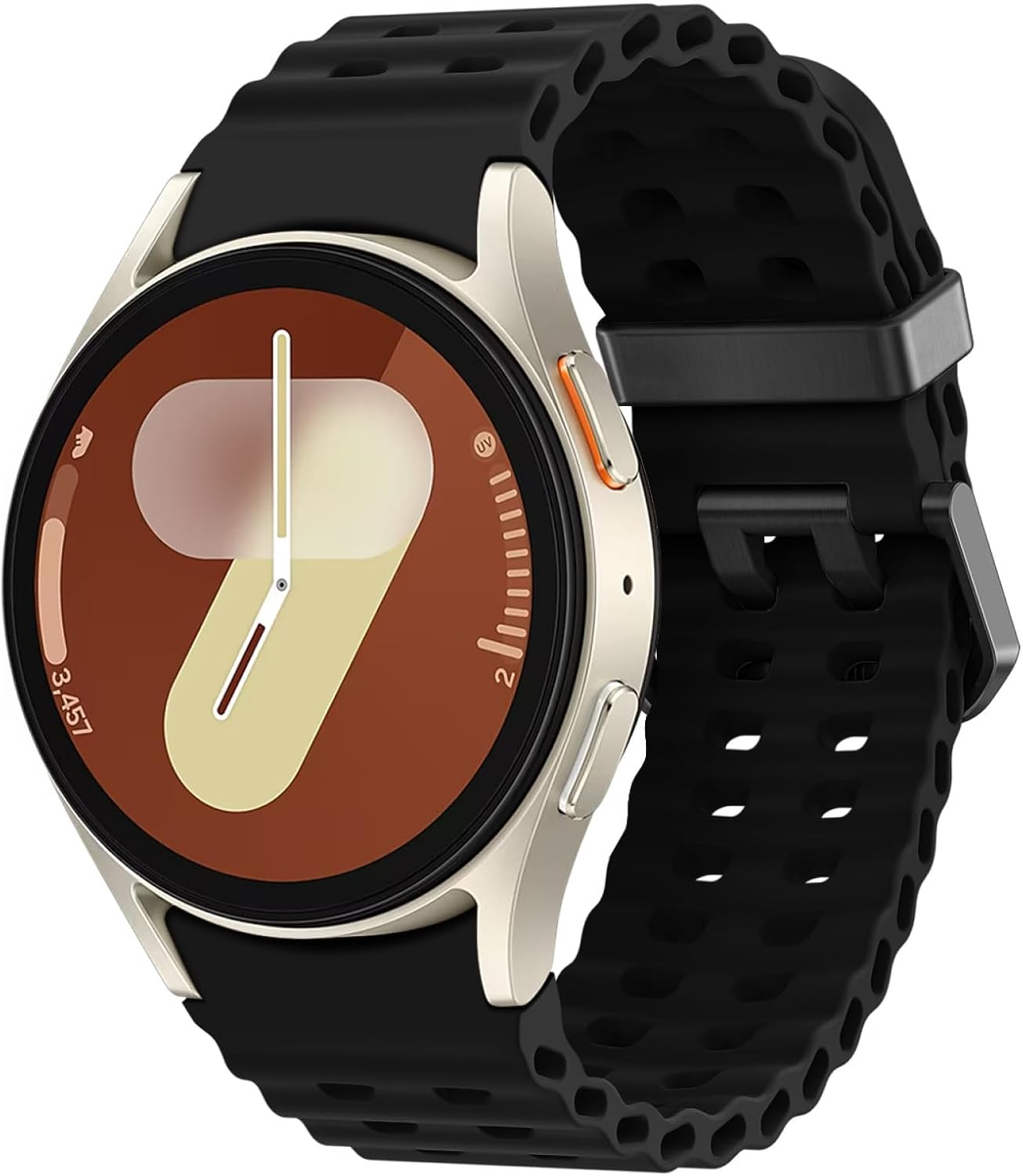 Ocean Band for Samsung Galaxy Watch 7 Band 40Mm 44Mm,Silicone Breathable Bracelet Wristband for Samsung Galaxy Watch FE/6/5/4 40Mm 44Mm/5 Pro 45Mm/6 Classic 43Mm 47Mm/4 Classic 42Mm 46Mm