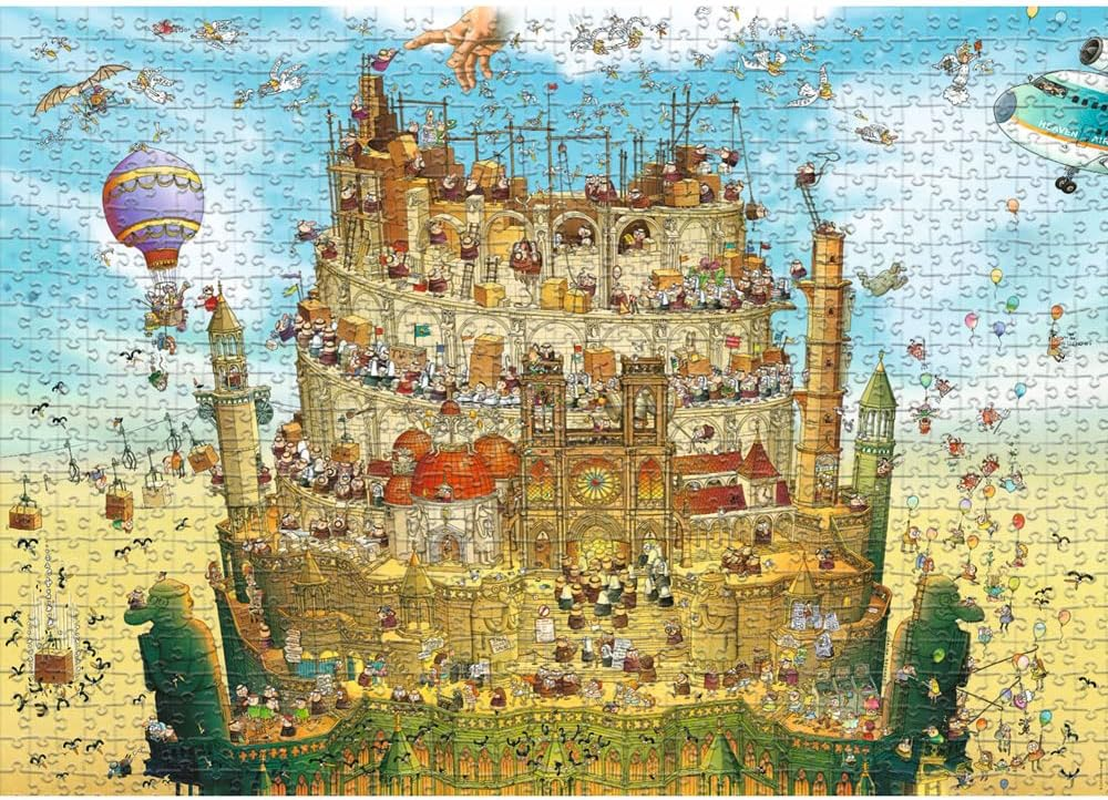 Heye That'S Life High above Jigsaw Puzzle (2000 Pieces)