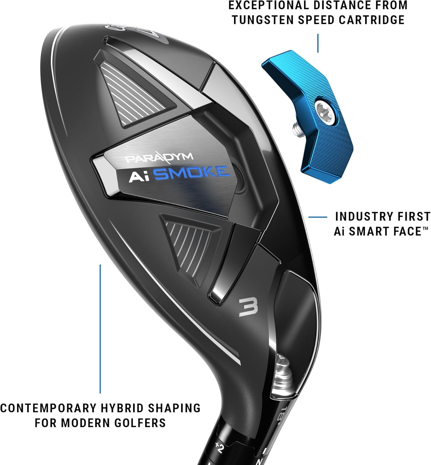 Callaway Golf Paradym AI Smoke Hybrid image number 6