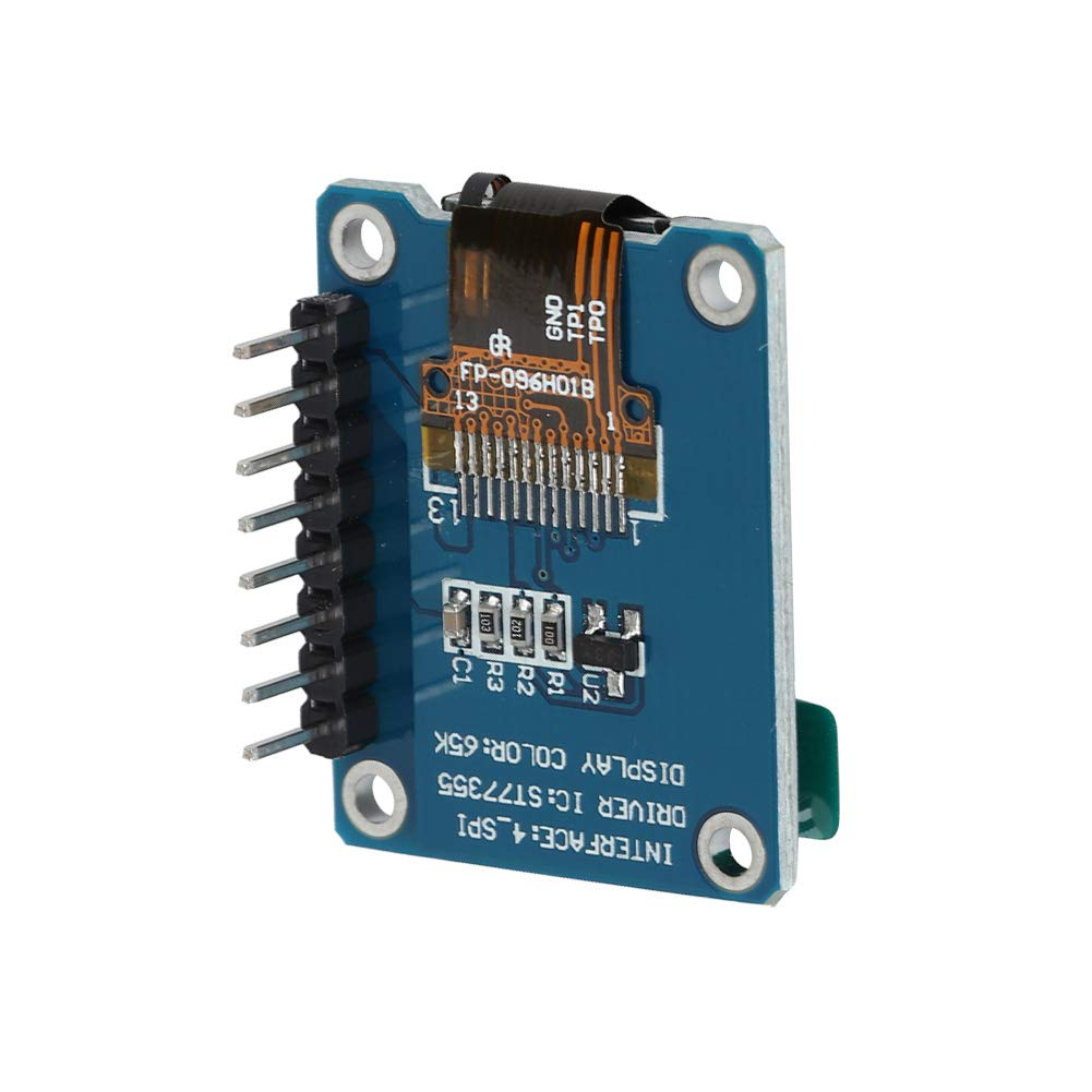Alvinlite 0.96 Inches Color LCD Display Module, 80X160 RGB Controller SPI Display Module, 3.3V ST7735 Full Color LCD Board for Arduino image number 4