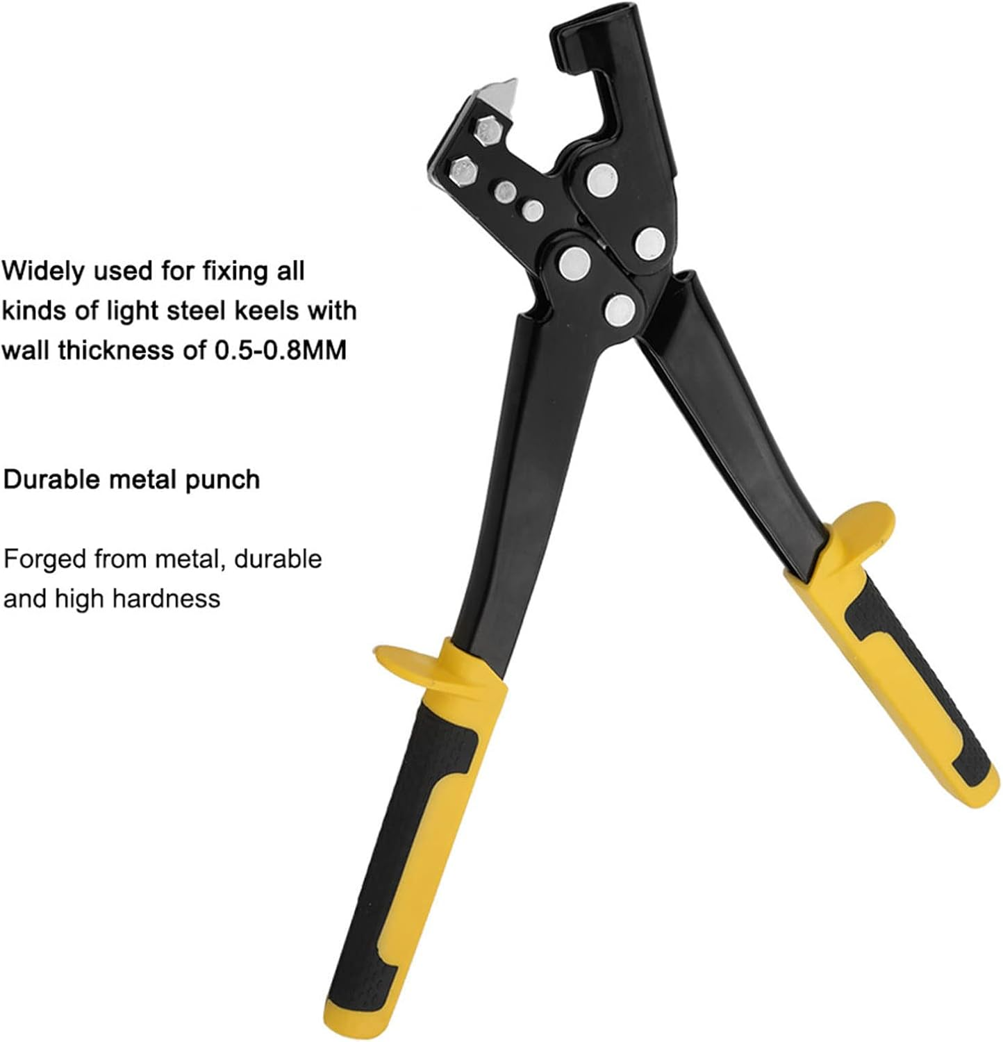 Steel Keel Stud Crimper Punch Pliers Handle for Ceiling Decoration image number 6