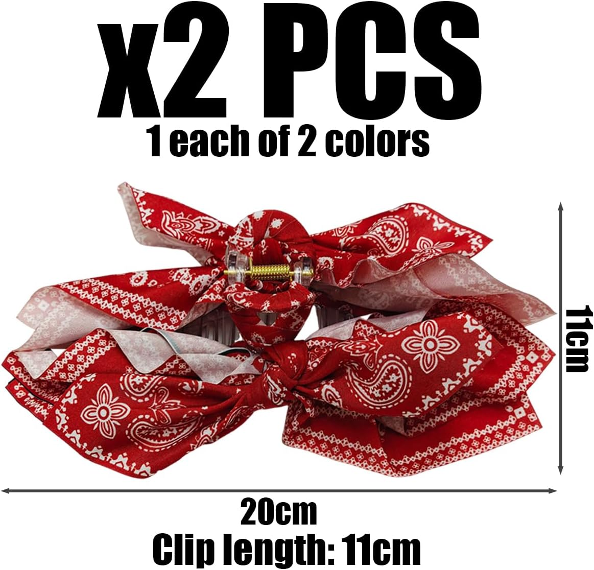 2 Pieces for Retro Hair Pins for Women, Bow Hair Pins, Fashionable and Personalised Hair Accessories, Creative Design Hairpins, Hairstyle Accessories. image number 1