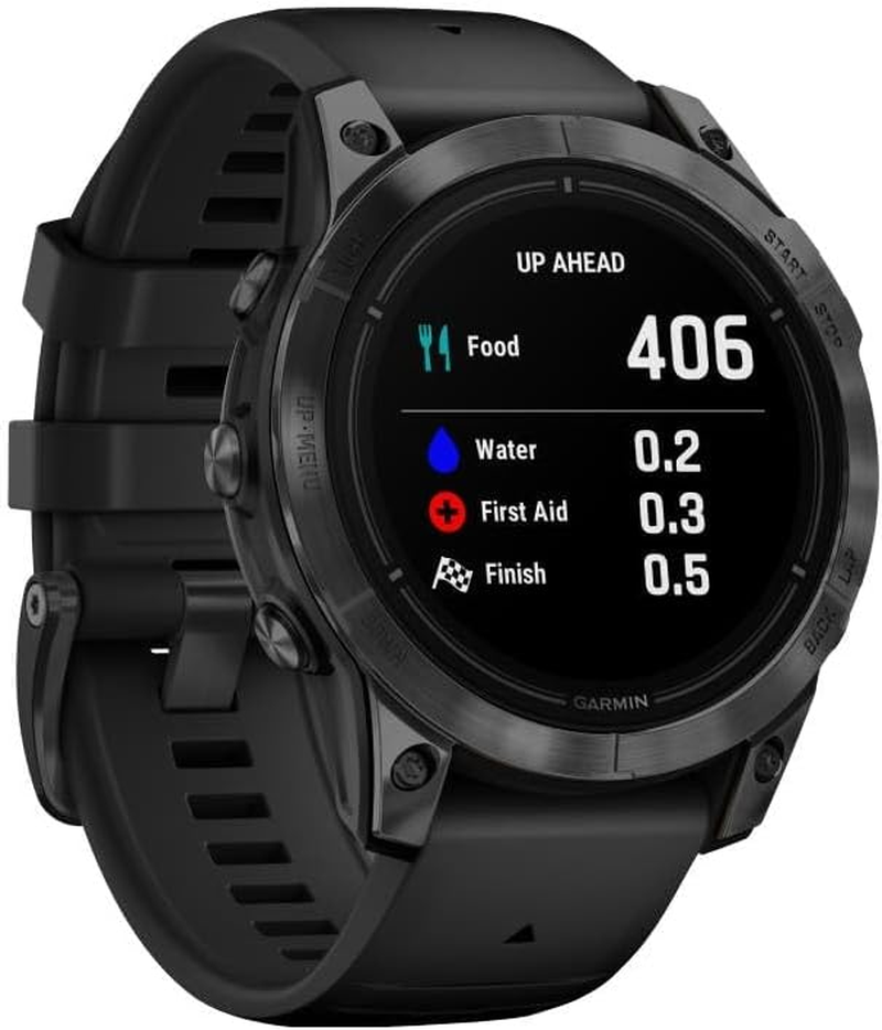 Garmin Epix Pro (Gen 2) 47Mm - Slate Gray with Black Silicone Band image number 5