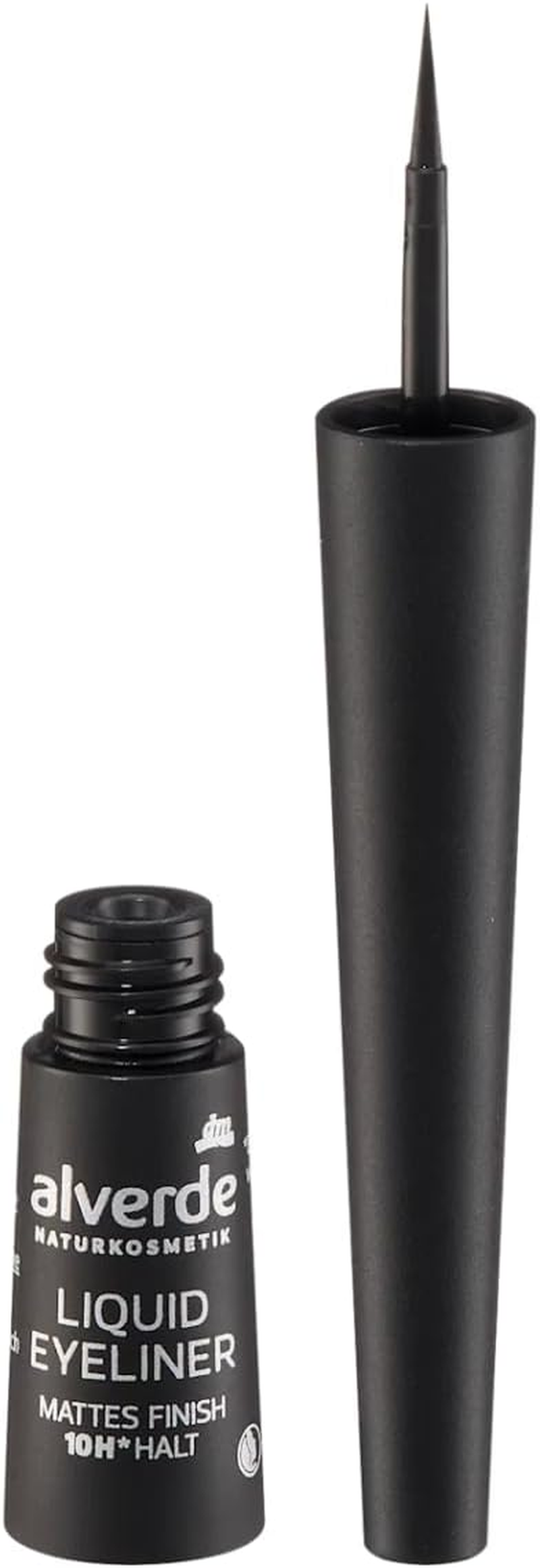 Alverde Natural Cosmetics Liquid Eyeliner 10 Black, 2.5 Ml