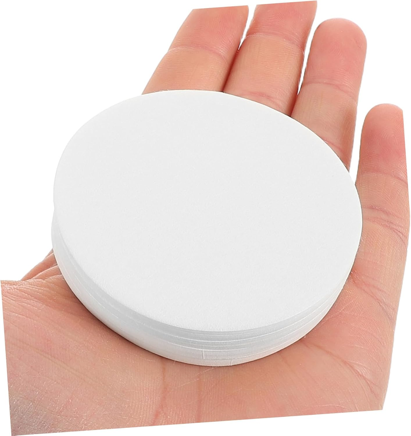Jojofuny 600Pcs round Coffee Filter Papers for Espresso Drip Coffee Makers White Paper Filters Enhance Pure Taste with Water Flow for Stable Brewing image number 5