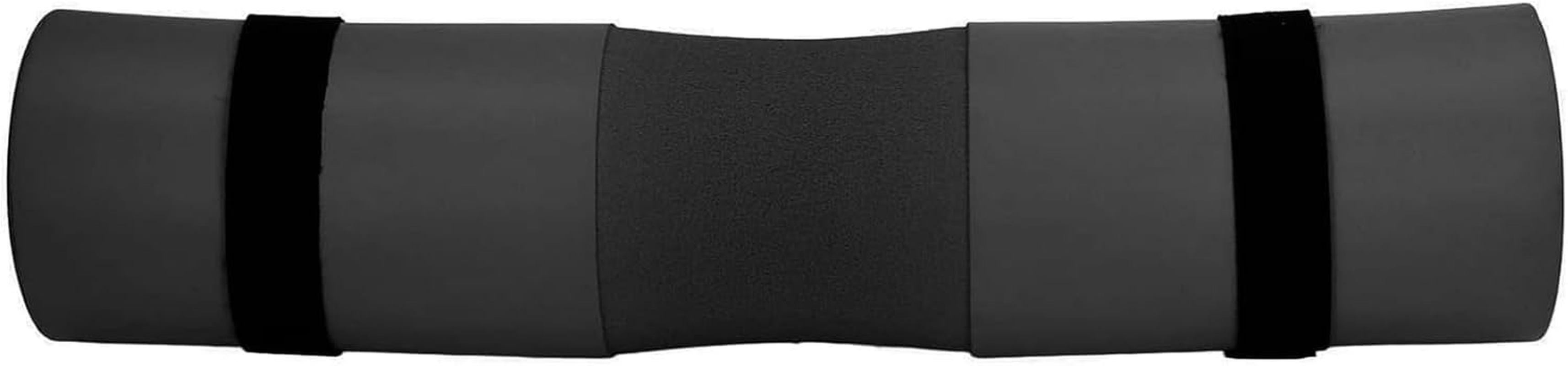 Yeanifeana Barbell Pad - High-Density Foam Sponge Pad for Squats, Weightlifting, Lunges & Hip Thrusts, Perfect Fit Standard and Olympic Bars (Black) - Red image number 4