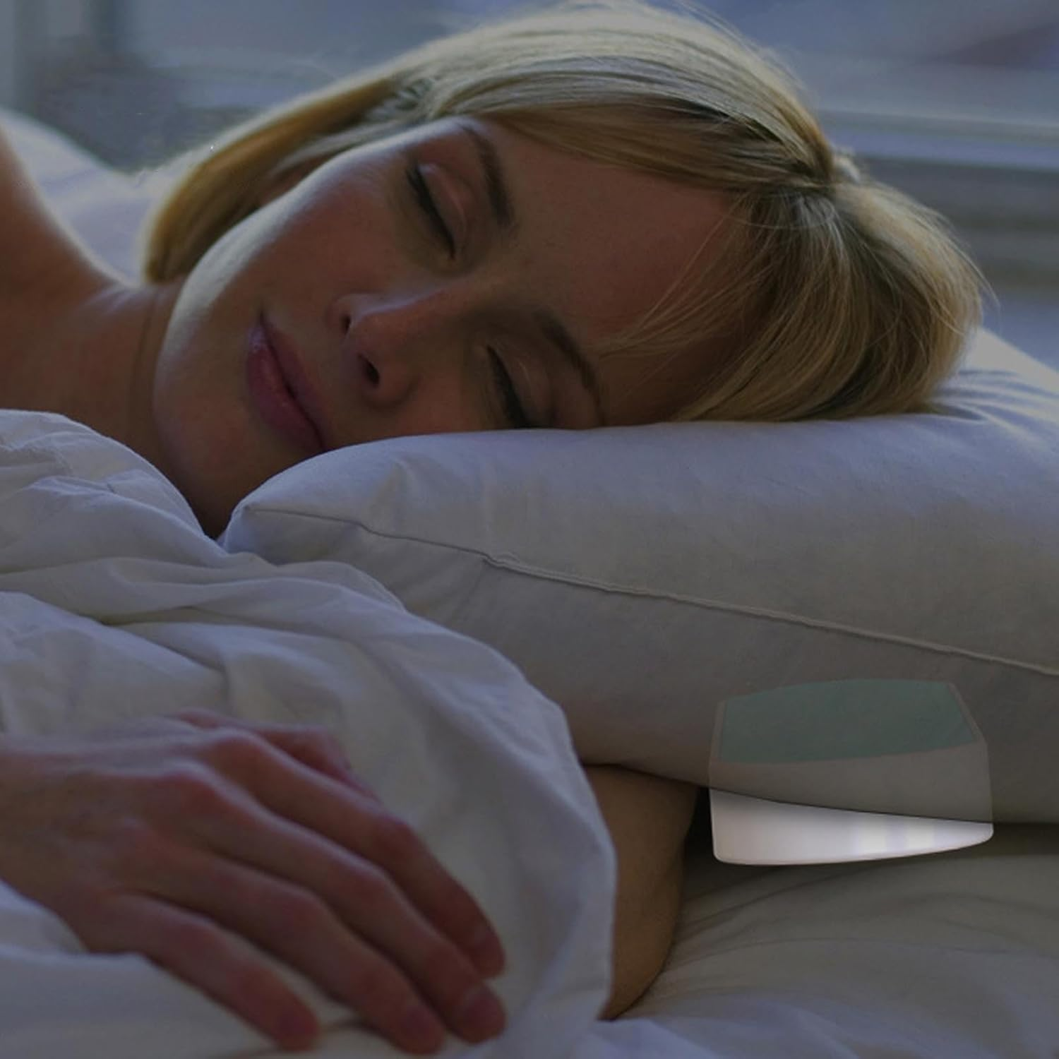 Luocute Pillow Speaker, Sleep Sound Machine with Bone Conduction and Auto Shut off Timer, for Improved Sleep and Relaxation image number 1