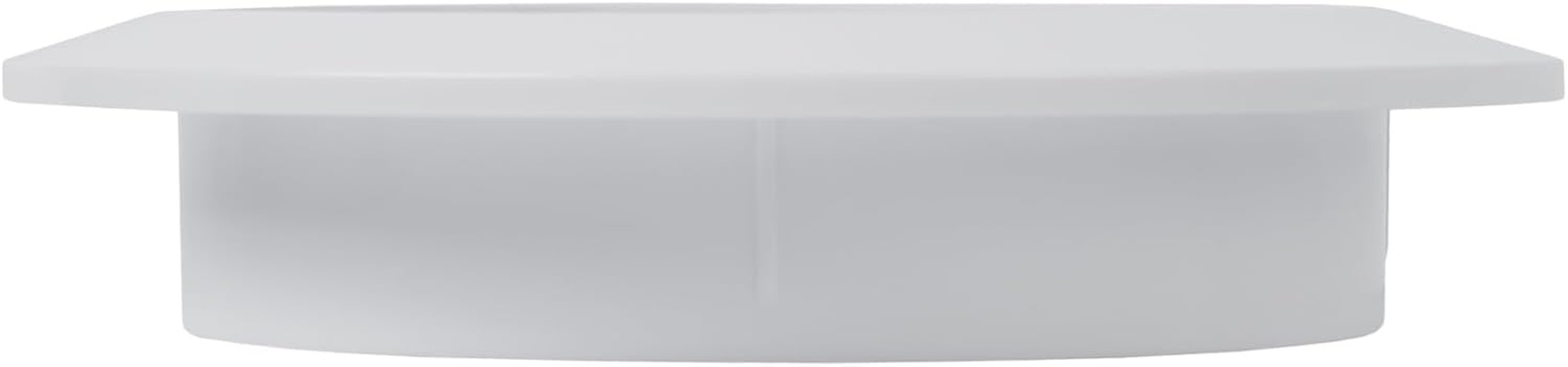 Vent Systems 2 Pack 90Mm White Air Vent Cover - round Air Vents - Grill Cover - Integrated Insect Protection - HVAC Vents for Bathroom, Home Office, Kitchen image number 6