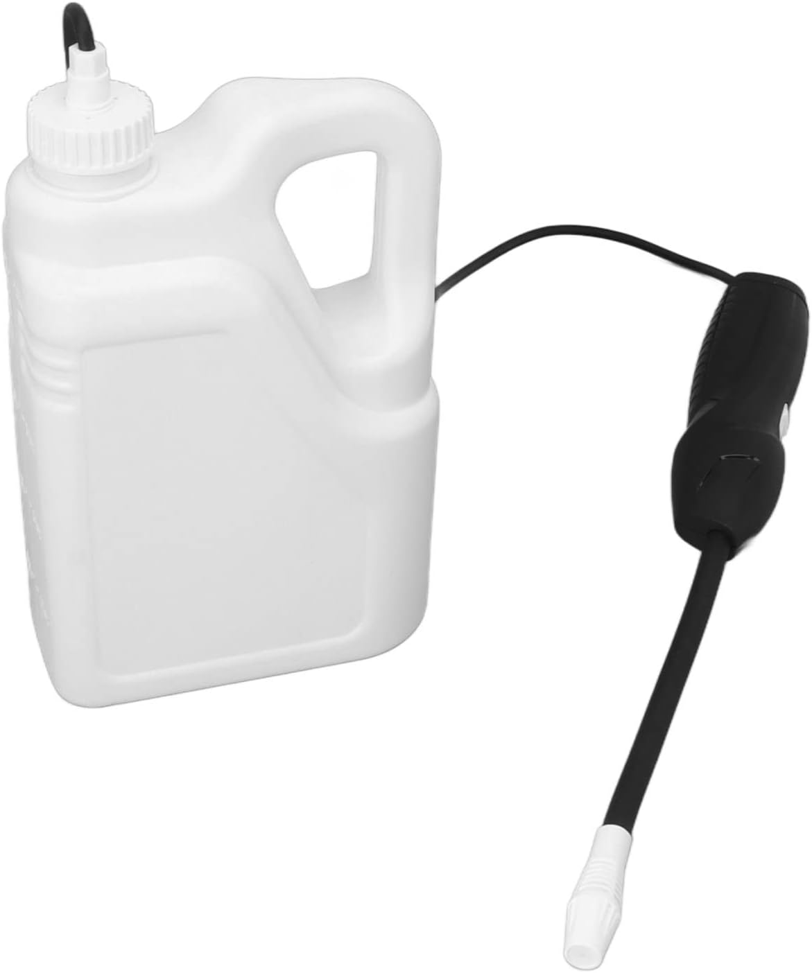 Soobu Battery Powered Electric Garden Sprayer, Multiple Modes Rechargeable, Rotatable Adjustable Nozzle, White Plastic Gun Sprayer for Yard Lawn Weeds Plants image number 4