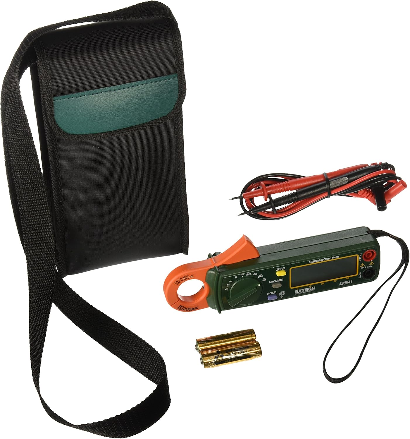 Extech 380950 Mini AC/DC 80A Clamp Meter image number 1