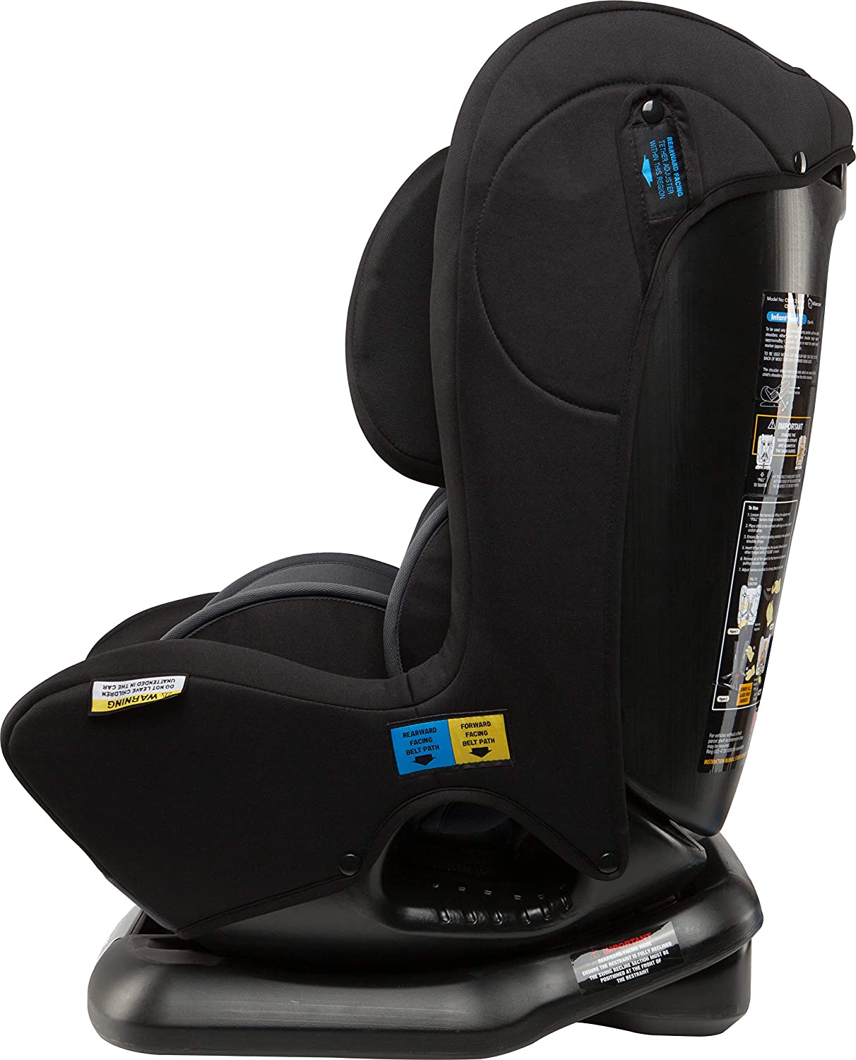 Infasecure Quattro Astra Convertible Car Seat for 0 to 4 Years, Grey (CS8113) image number 3