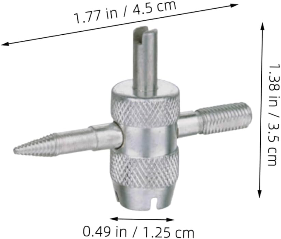 Happyyami 2Sets Quick Tire Valve Change Tool Automotive Valve Stem Core Removal Kit for Car Bicycle Automotive image number 1