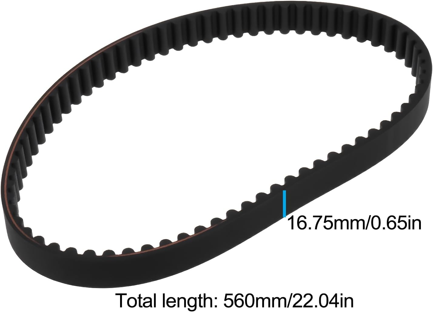 560-8M Drive Belt Compatible with Sur-Ron Light Bee LBX L1E S, X Models image number 4